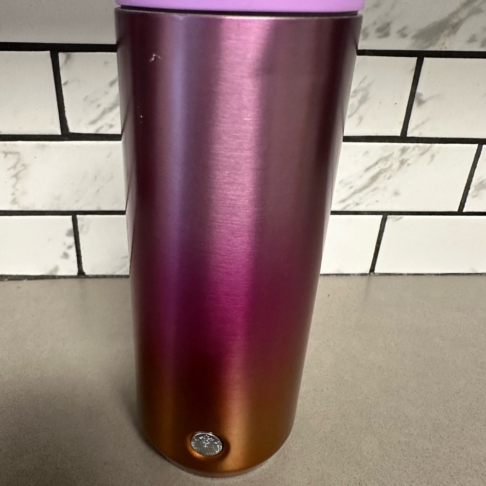 Starbucks 2021 Sunset Ombre Stainless Steel 12 oz Vacuum Insulated Tumbler